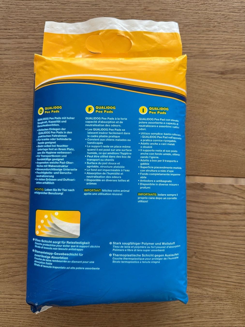 Tappetini fitness: Pee Pads 1 Pack mit 10 Stück – Nuovo e nell'imballaggio originale da Hausen am Albis venduto da Snapoleon 1