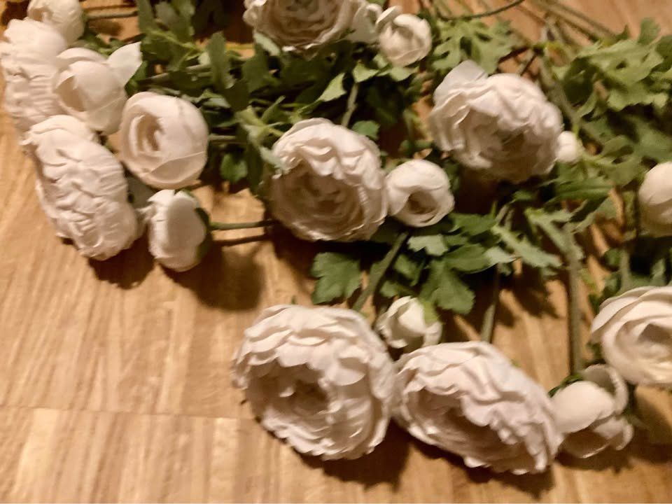 Tutte le decorazioni: XXL Dekor Set mit Rosen weiss // rosa – Usato da Rudolfstetten venduto da Stellina1975