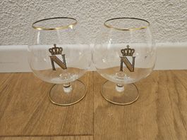 2 Napoleongläser Baccarat 50 Jahre