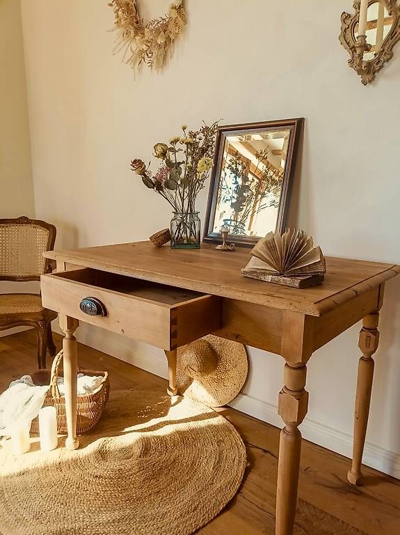 : °Lara°  la table rustique en chêne – Usato da Arzier-Le Muids venduto da Renov_1273 1