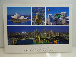 Sydney Australien Postkarte Opernhaus Harbour Bridge