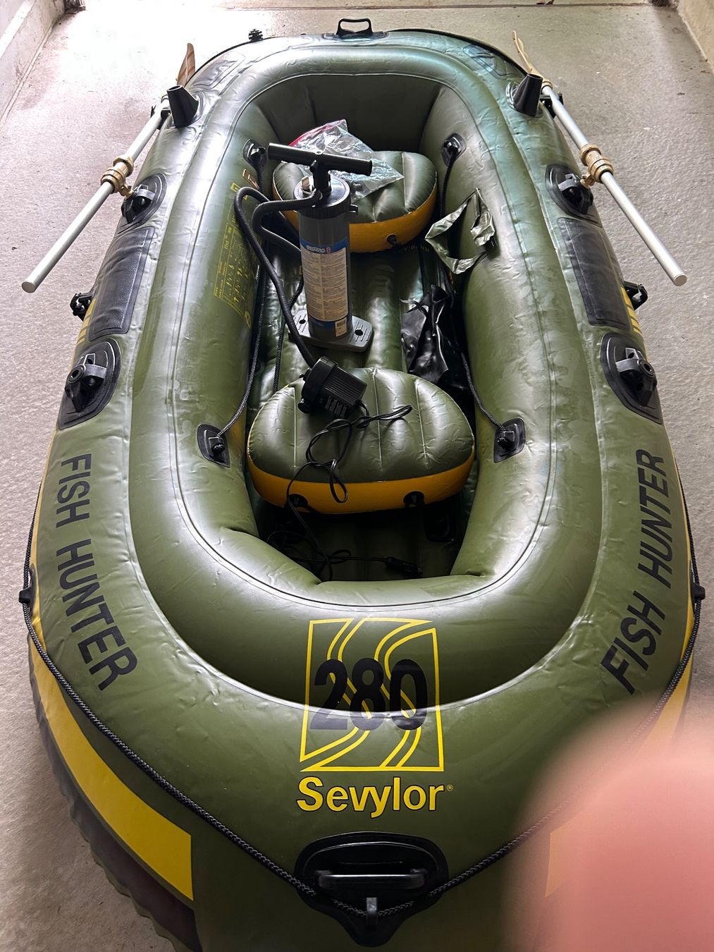 Sevylor Barche: Schlauchboot Sevylor 280 Fish Hunter – Usato da Lyss venduto da Gaemper 3