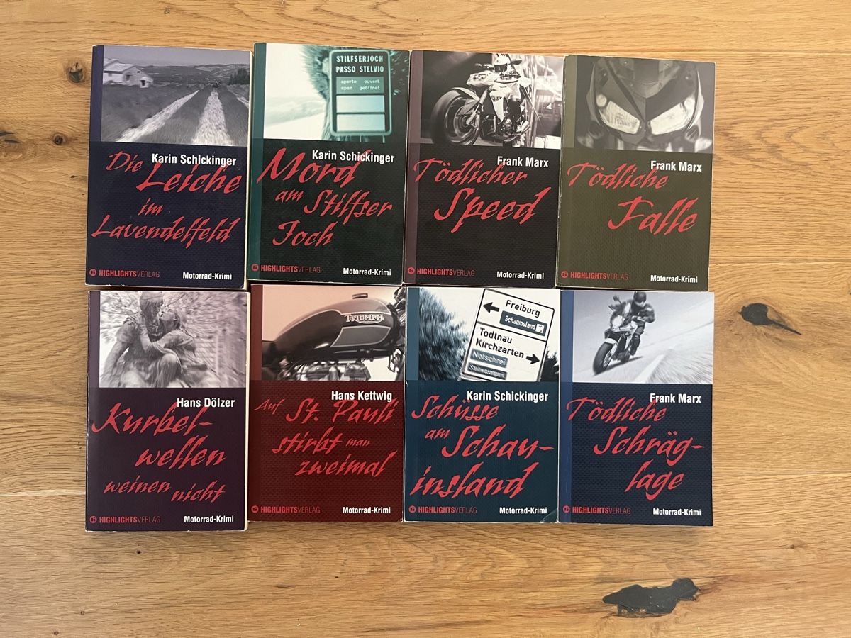 Livres: Motorrad-Krimi – D'occasion à Läufelfingen par Columbus06