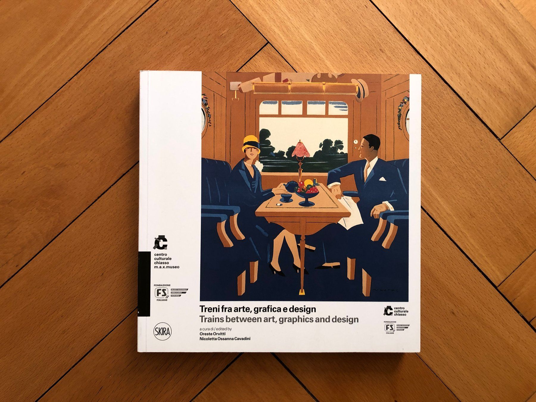 Libri: Kunst Buch: Trains between art, graphics and design – Usato da Lugano venduto da gio.yo