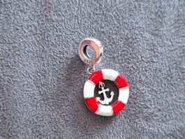 Silber Charm Anker +Garantie