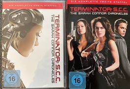 Terminator: S.C.C. Staffel 1+2, DVD, Top Zustand!