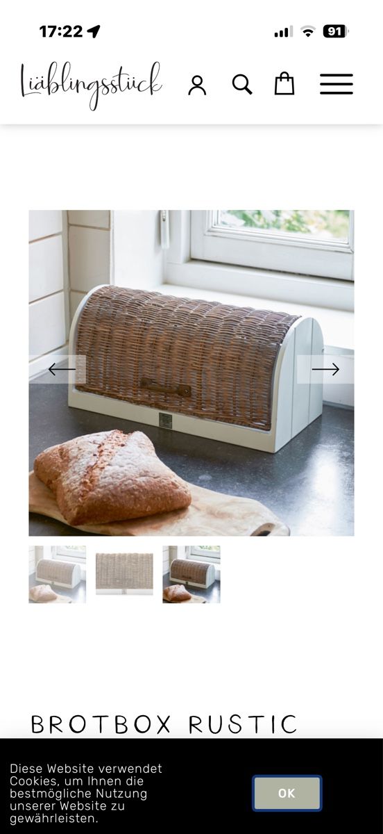 Contenitori & Simili: Brotkasten Grösse 42x20 – Usato da Zürich venduto da ren_r2dj 2
