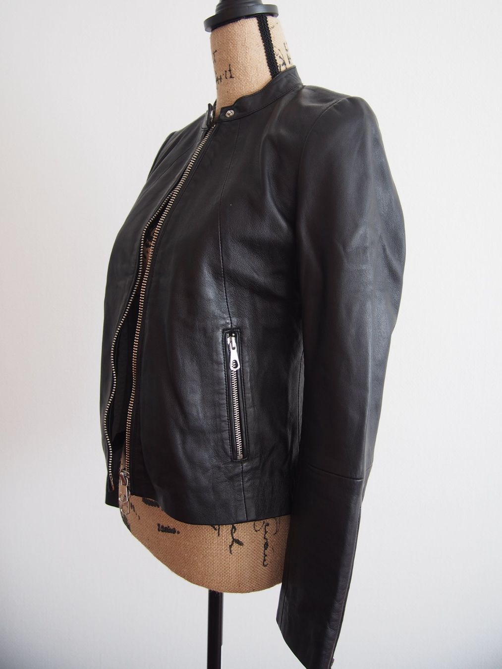 Giacche: Leichte Lederjacke -100% Lamm Nappa – Usato da Stäfa venduto da meridianum 1