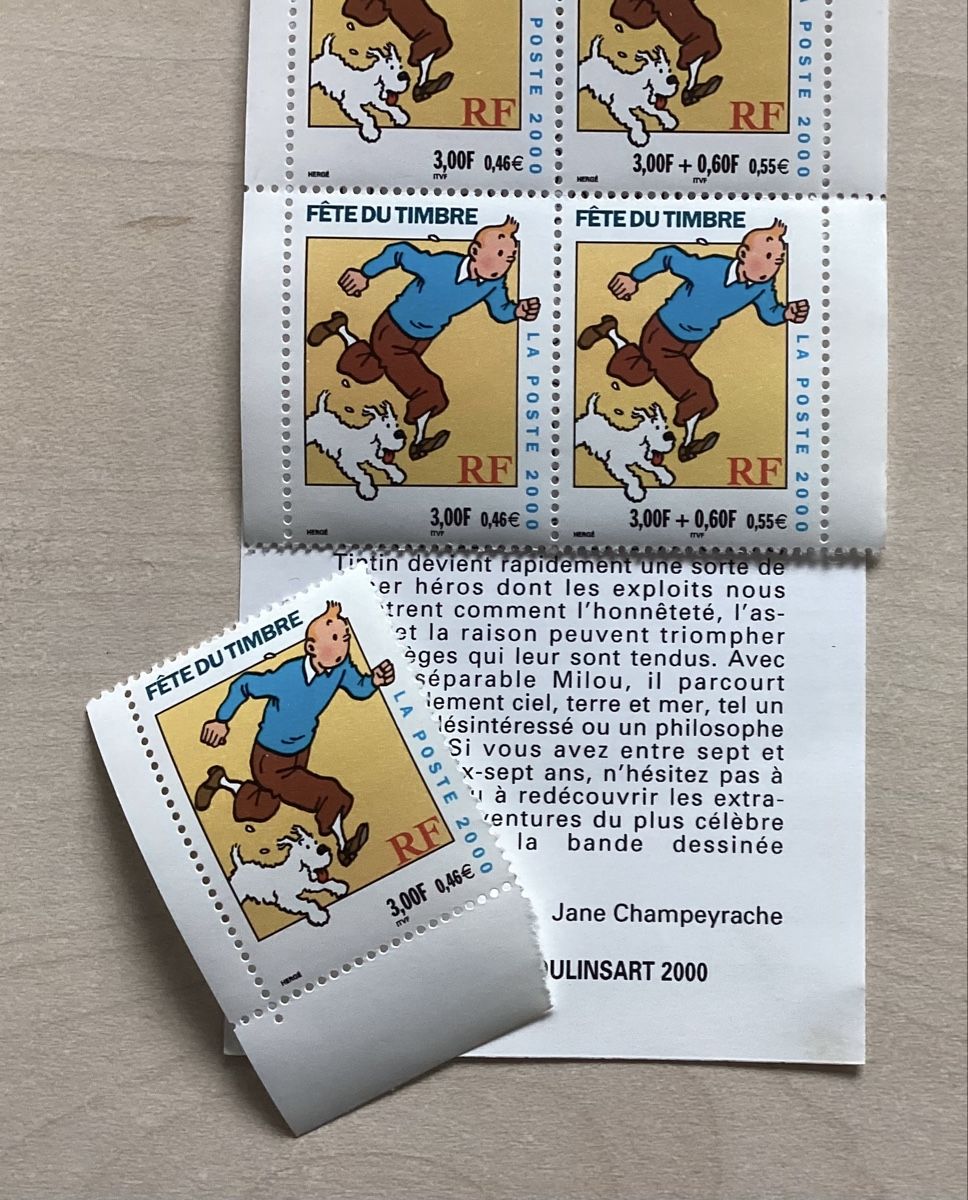 Fumetti: Tim und Struppi, Tintin Briefmarken – Usato da Reinach BL venduto da Linda013 2