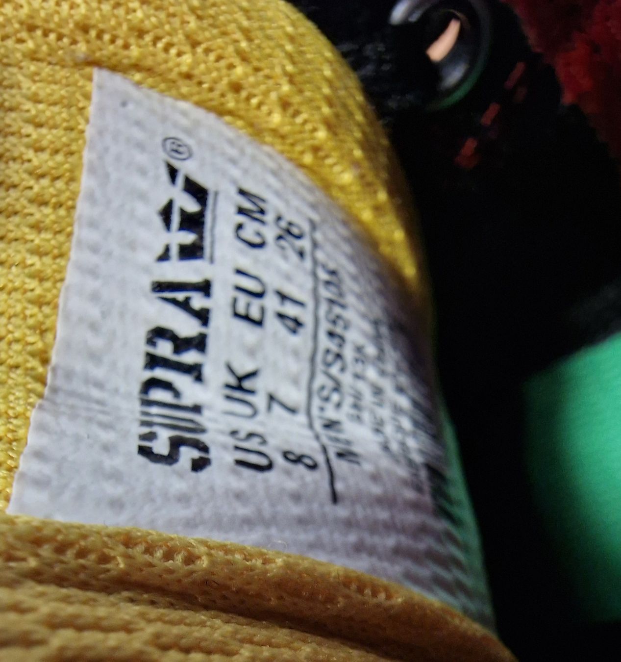 Scarpe da uomo: Supra Herren Sneaker Gr. 41 – Nuovo (secondo la descrizione) da Illnau venduto da asnatop 2