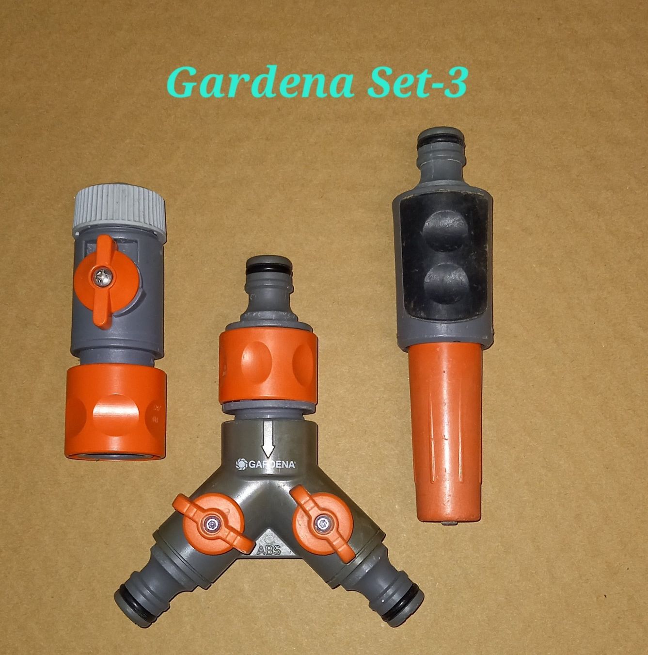 Gardena Rohre & Schläuche: Gardena Anschluss- Set-3 – Gebraucht aus Matten b. Interl von