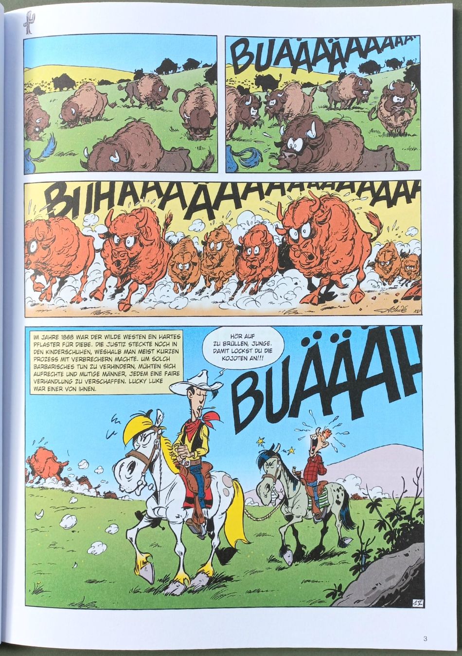Fumetti: Comic - Lucky Luke 98 - Volle Fahrt voraus – Nuovo (secondo la descrizione) da Niederuzwil venduto da lubimaja 3
