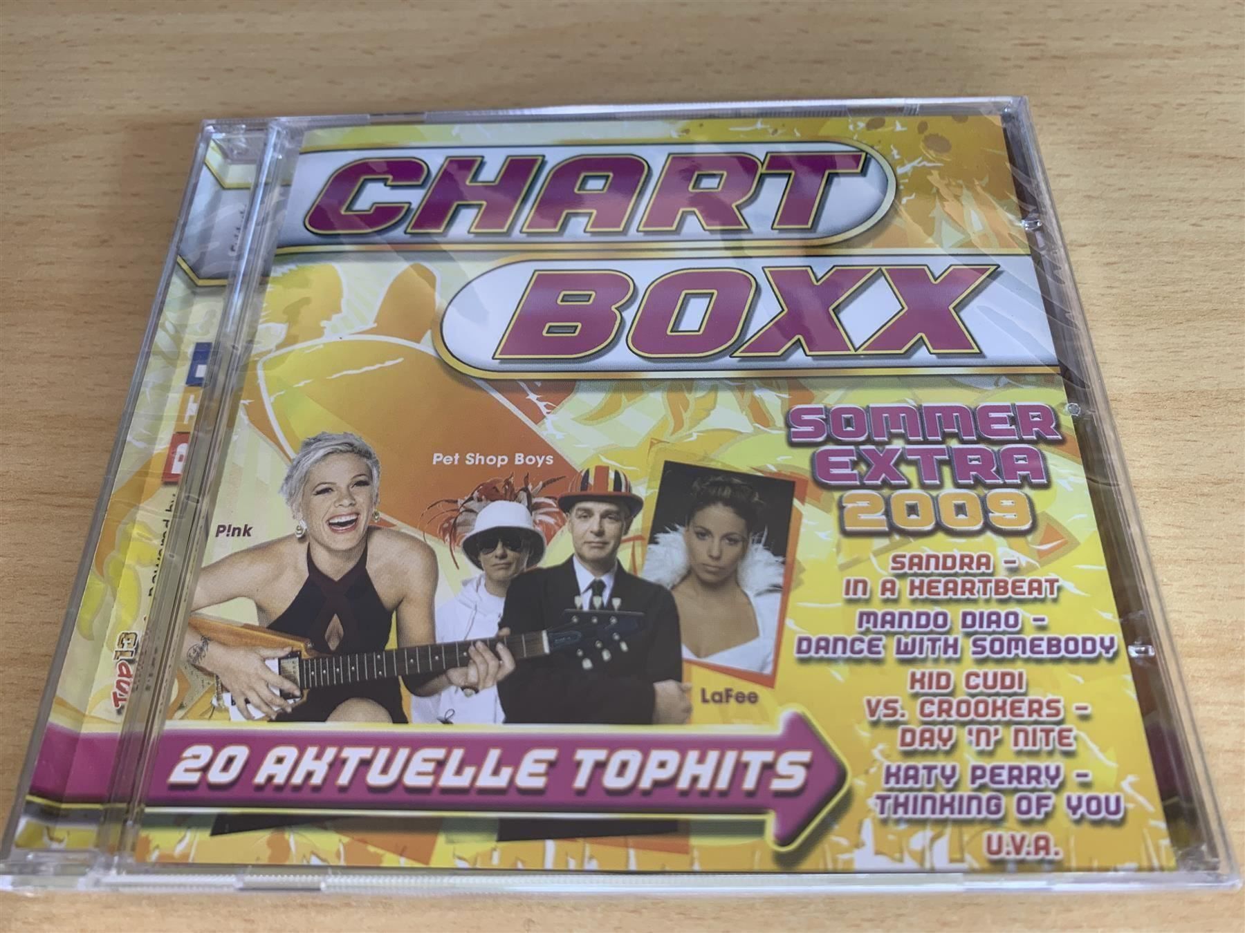 CD: Various Artists - Chartboxx - Sommer Extra 2009 - 20 Aktuell – Nuovo e nell'imballaggio originale da Rikon im Tösstal venduto da Alpenmutz