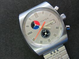 Chronograph mechanisch ungetragen, Vintage um 1970