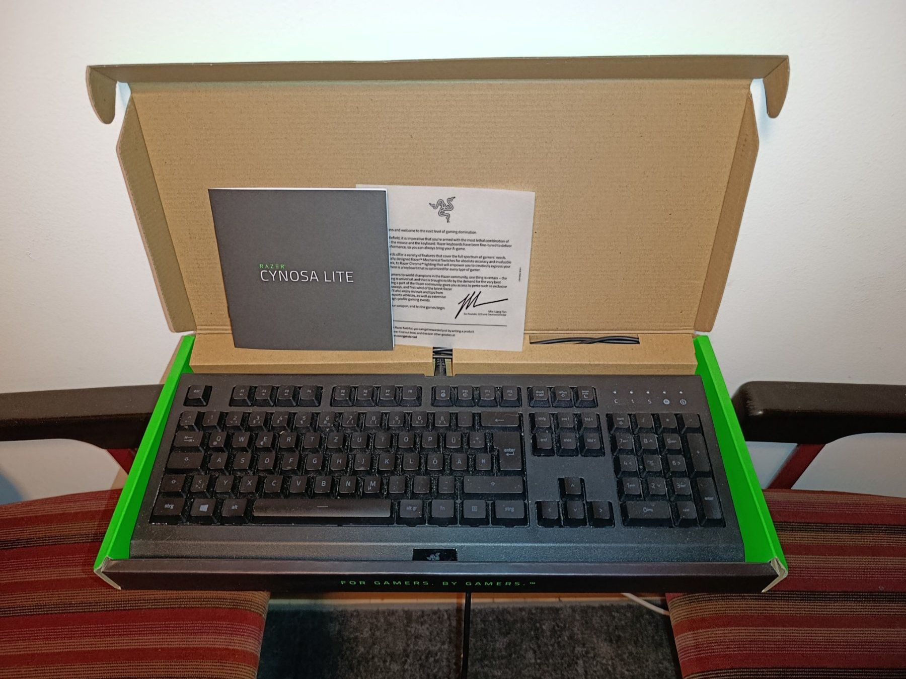 Razer Tastiere: Razer Cynosa Lite Tastatur – Usato da Oberuzwil venduto da Mike-Gubler 1