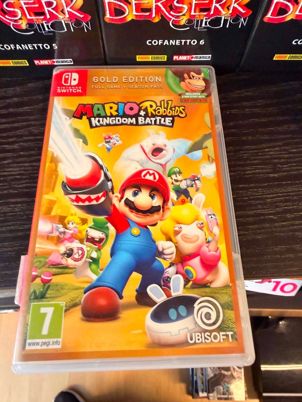 Nintendo Giochi: Mario + Rabbids Kingdom Battle Nintendo Switch – Usato da Giubiasco venduto da Ticinerd