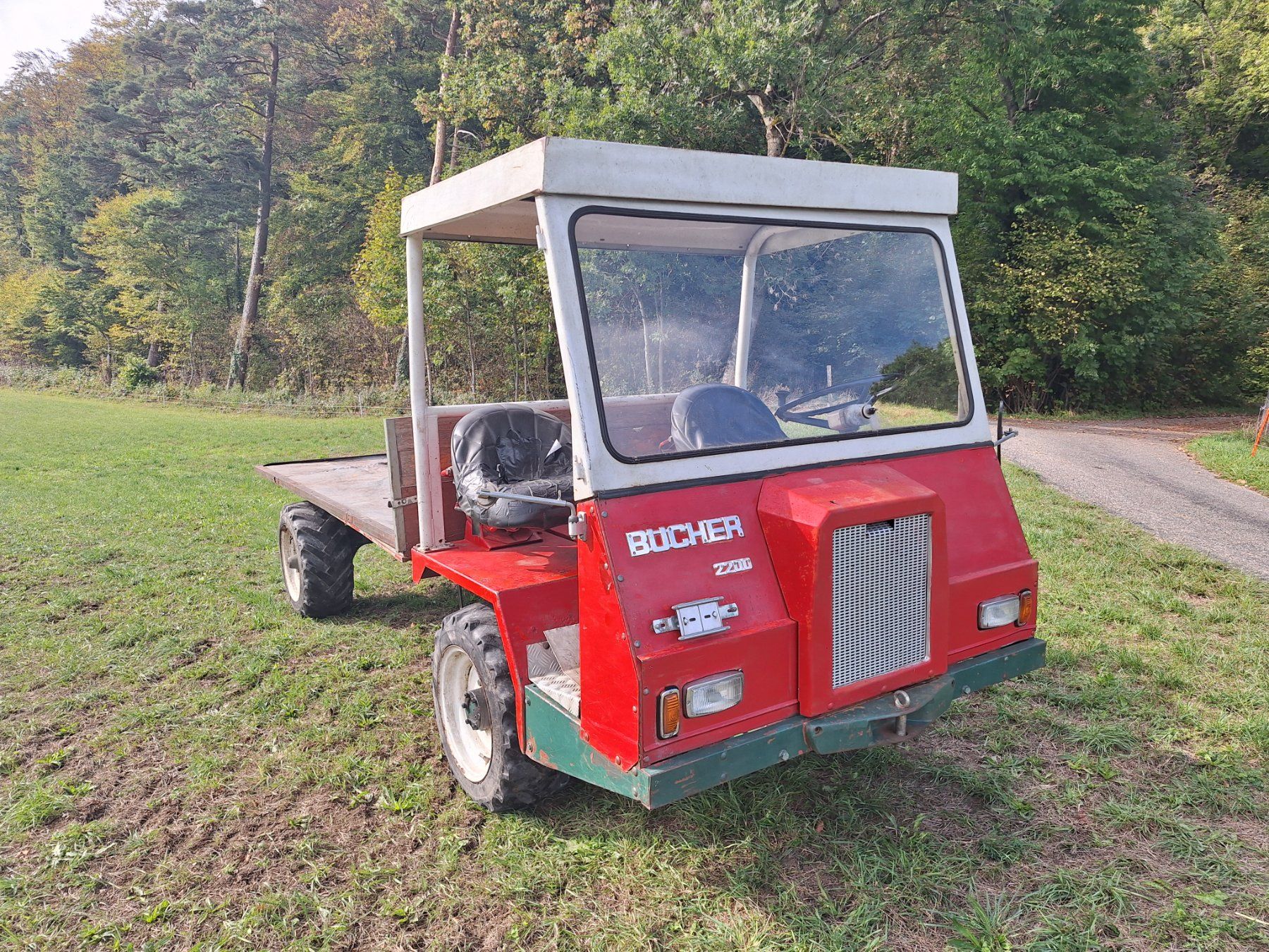 Bucher Traktoren: Bucher 4x4 Transporter Traktor – Gebraucht aus Eptingen von Bobbl1 1