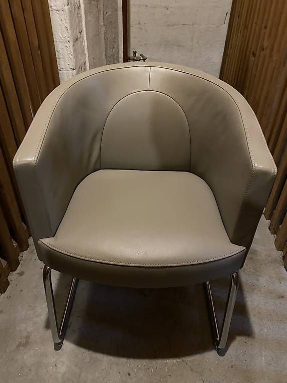 Poltrone: 6 echt leder sessel  s – Usato da Zürich venduto da MAJAM65 1
