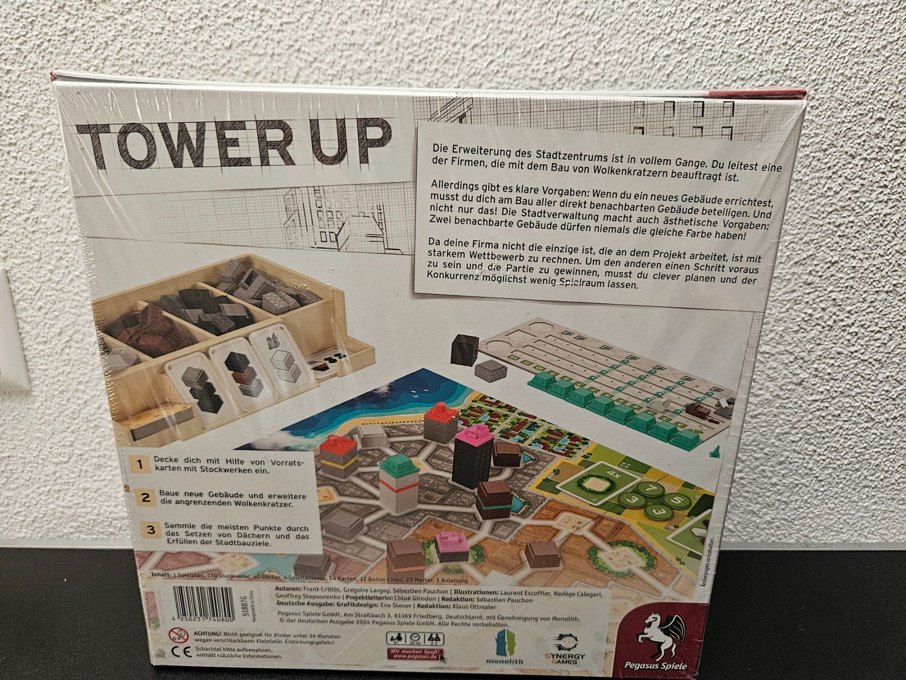 Spiele: Neu - Pegasus Spiele - Tower up – Neu und originalverpackt aus Dagmersellen von J_RP_Dagmersellen 1