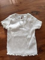 H&M Ripp Top Weiss Grösse 68