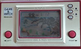 Nintendo Game & Watch Octopus Wide Screen gebraucht