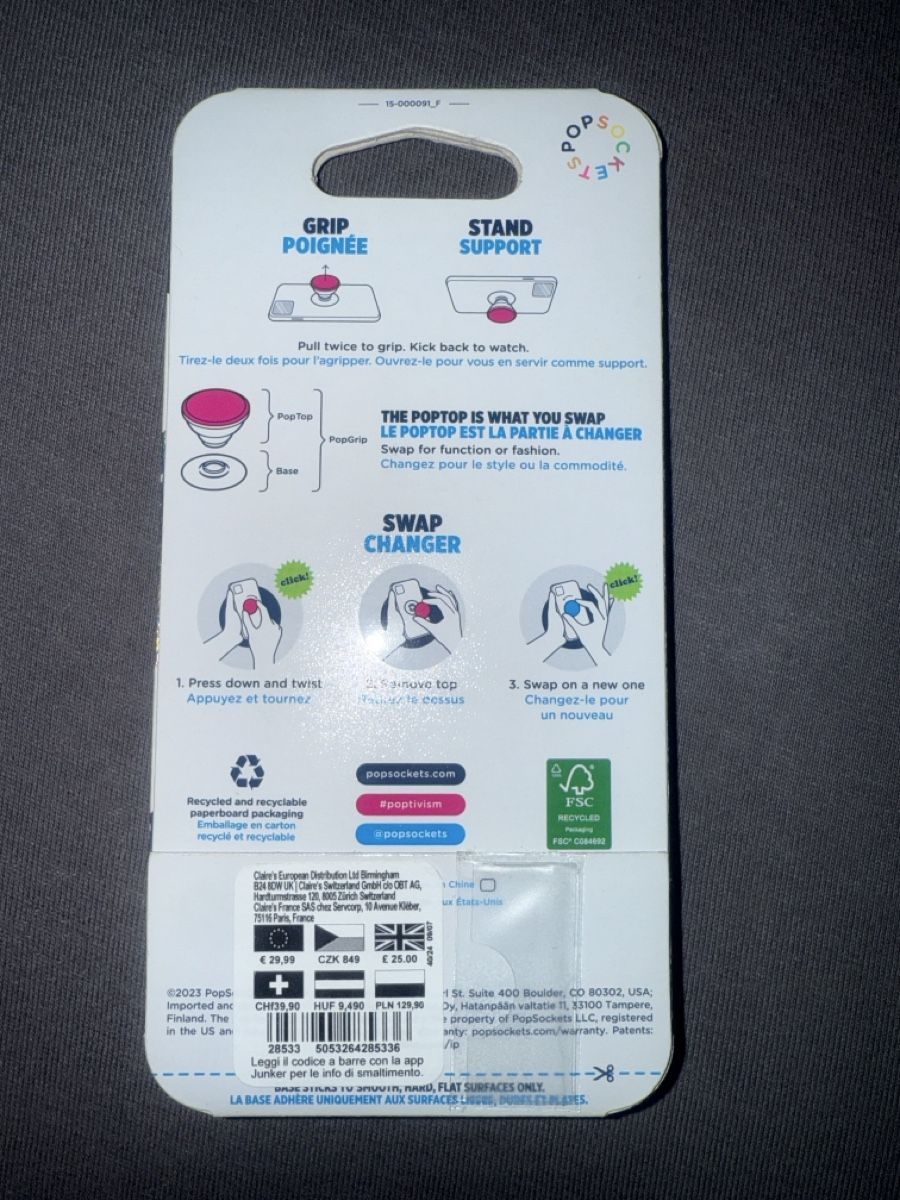 Popsockets Wandhalterungen: Popsocket – Neu und originalverpackt aus Lengnau BE von mat_mw9v 1