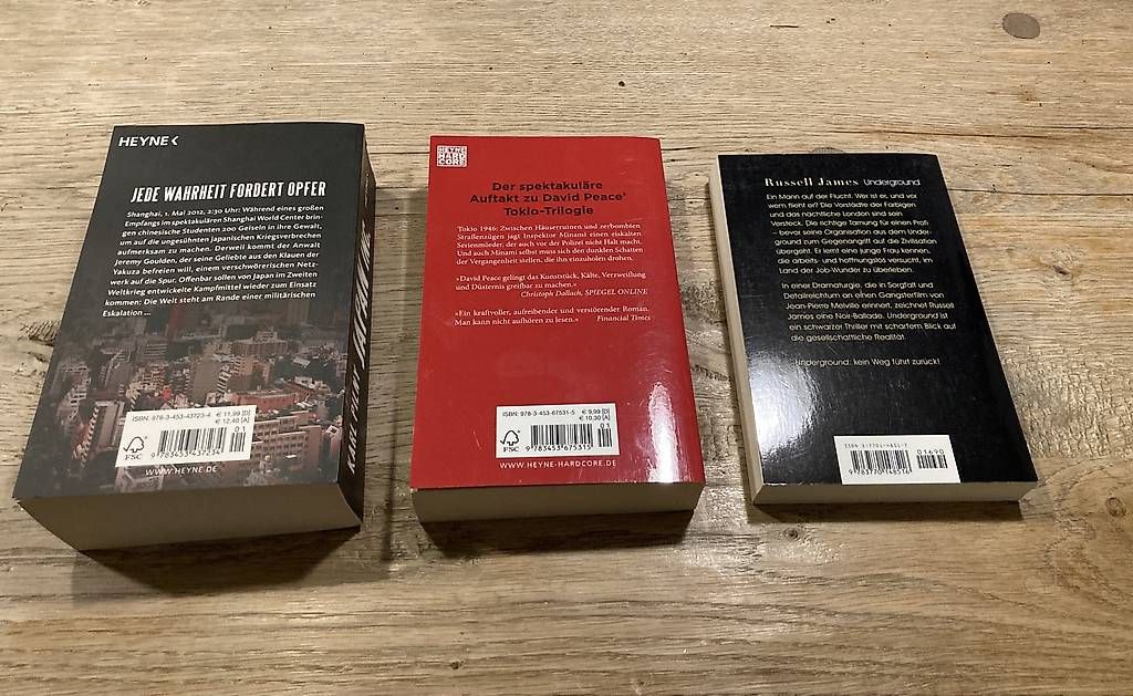 Bücher: Verschiedene Thriller – Gebraucht aus Bellach von lia_26tj 1