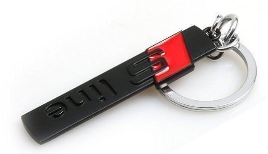 Audi Schlüsselanhänger Leder Ringe - 3181400200 Online Kaufen