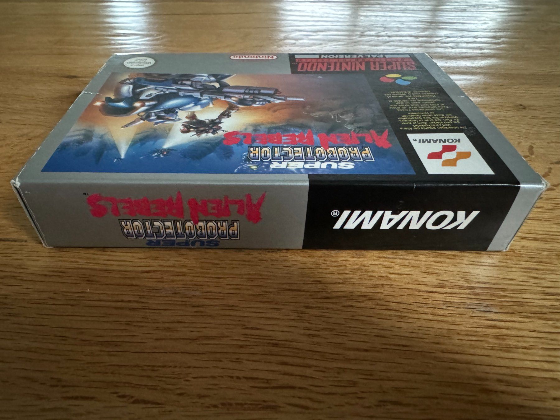 Nintendo Spiele: SNES Super Probotector - Alien Rebels OVP (FRG) – Gebraucht aus Vucherens von  3