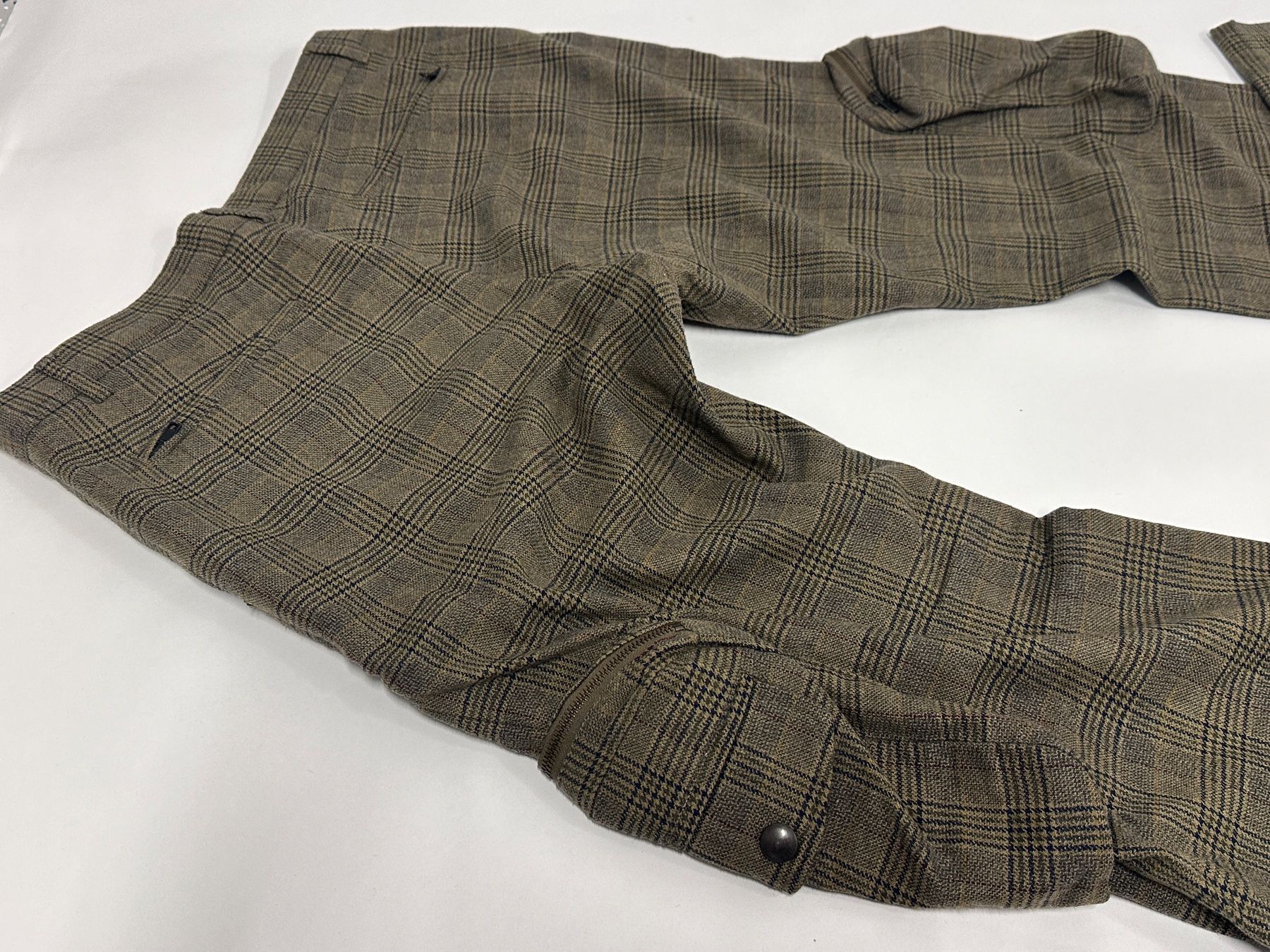 Pantaloni: Karo Hose mit Seitentaschen, David Mayer, Grösse 52 – Usato da Bern venduto da troom105 2
