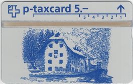5 CHF EKW - Ihre Bank ganz nah! - seltene Kunden Taxcard