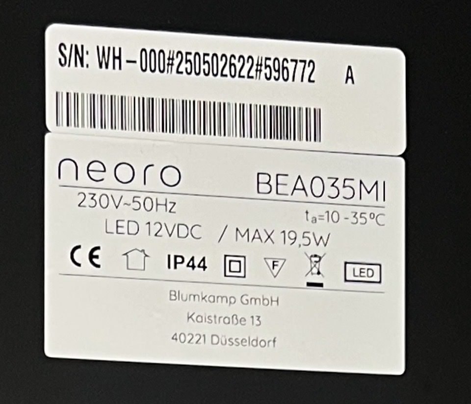 Specchi: NEORO Lichtspiegel BEA035MI – Usato da Ebikon venduto da Geronimo_25 2
