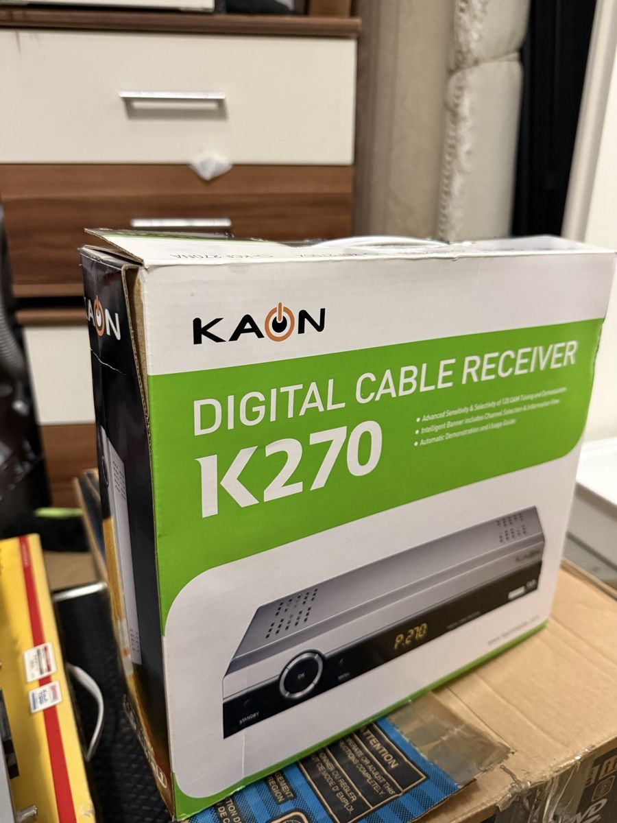 Ricevitori: DIGITAL CABLE RECEIVER Kaon K270 – Nuovo (secondo la descrizione) da Oensingen venduto da aziri123 1