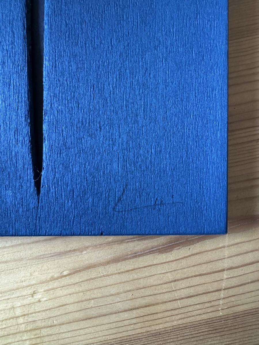Dipinti: Quadro blu arte moderna, italia – Usato da Genève venduto da Atelier.Curio 2