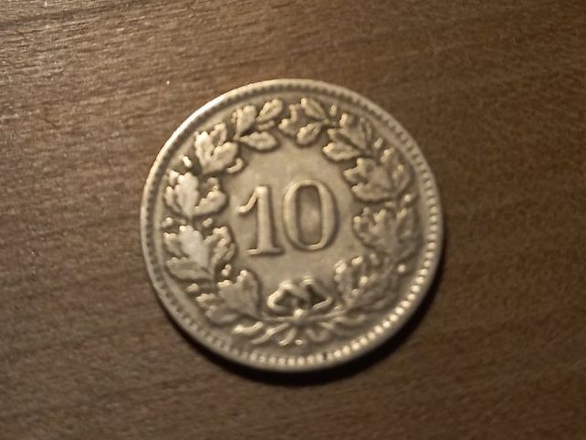 Tutti le monete: 10 Rappen 1920 – Usato da Zürich venduto da Hofzgee 1