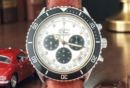 ZENITH El Primero "DE LUCA", Ref. 02 1310 400 in Edelstahl