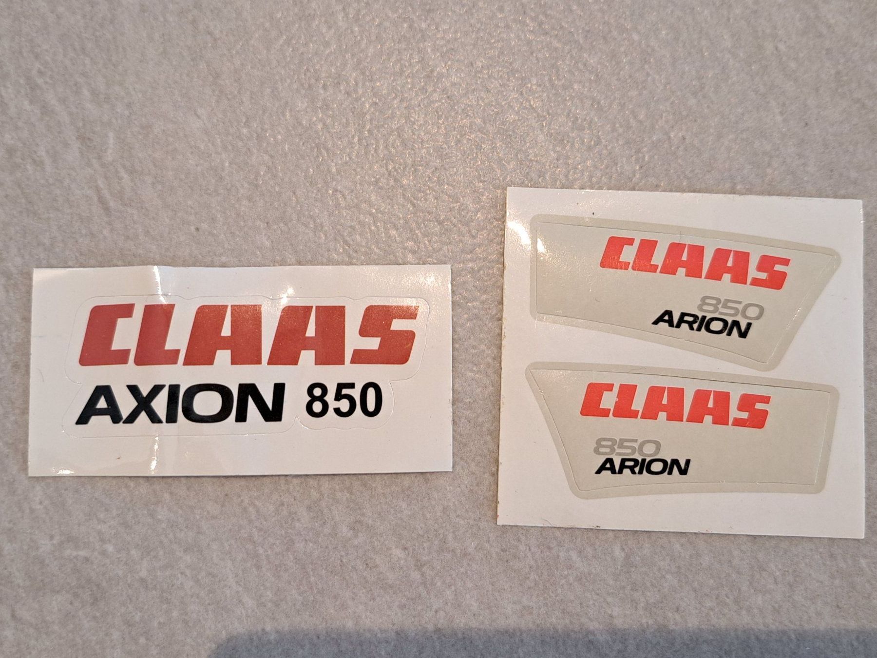 Sticker: Claas Axion 850 Traktor Aufkleber Set – Nuovo (secondo la descrizione) da Roggwil TG venduto da RS_77