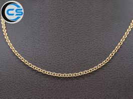 Collier, Ankercollier 18 Karat Gelbgold Länge 38cm