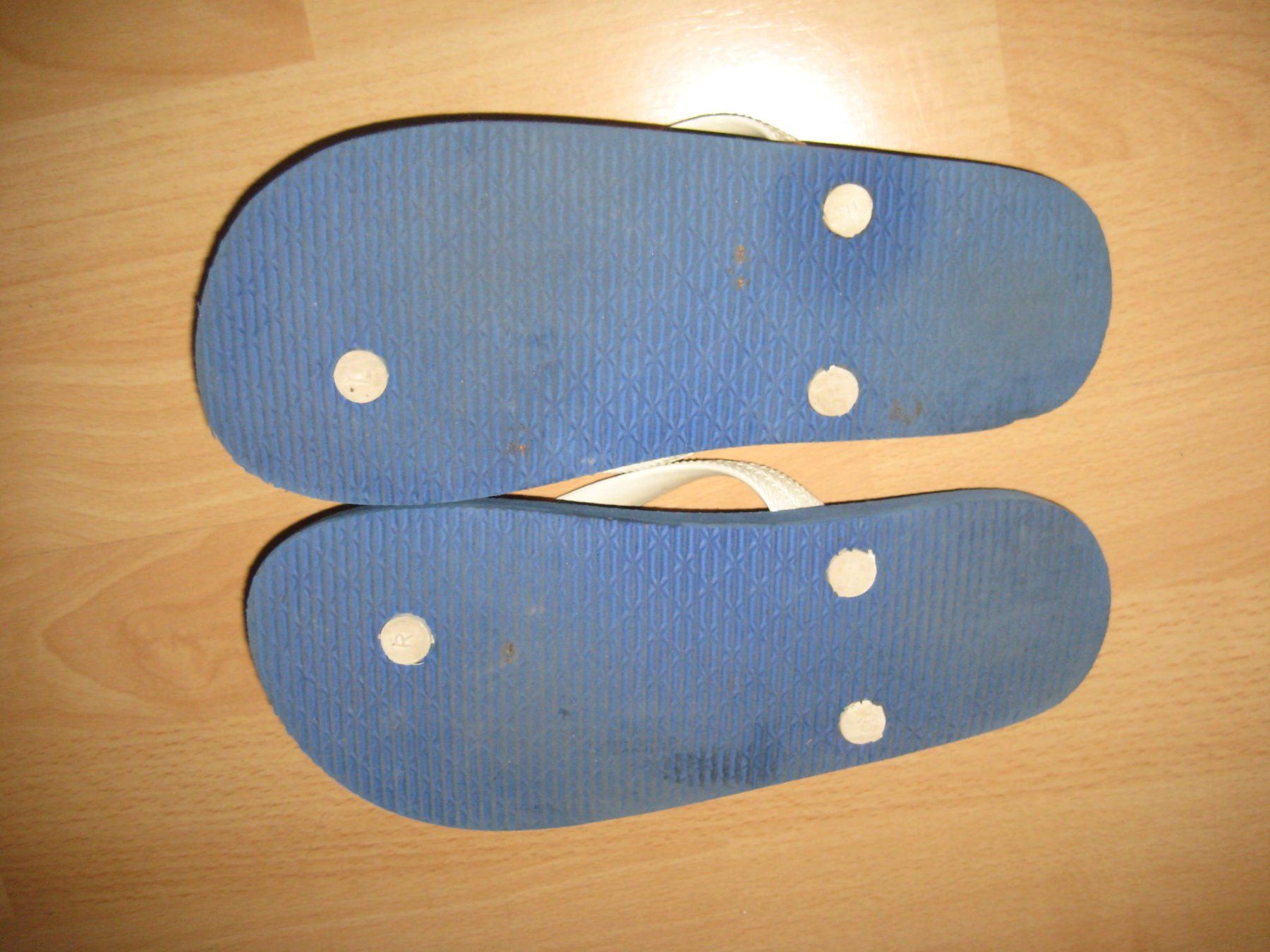 Scarpe da uomo: Blaue Flipflops, Sohlenlänge ca. 24cm – Usato da Greifensee venduto da Janali01 2