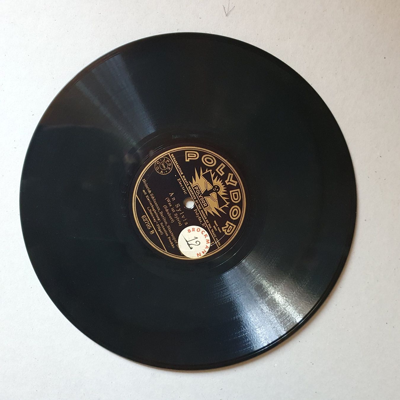 Dischi in vinile: grosse Sammlung antiker Schelllack Platten (59 Stück) – Usato da Stilli venduto da Mos1 3