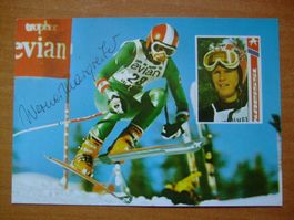 WERNER MARGREITER (AUT) SKISTAR AUTOGRAMMKARTE
