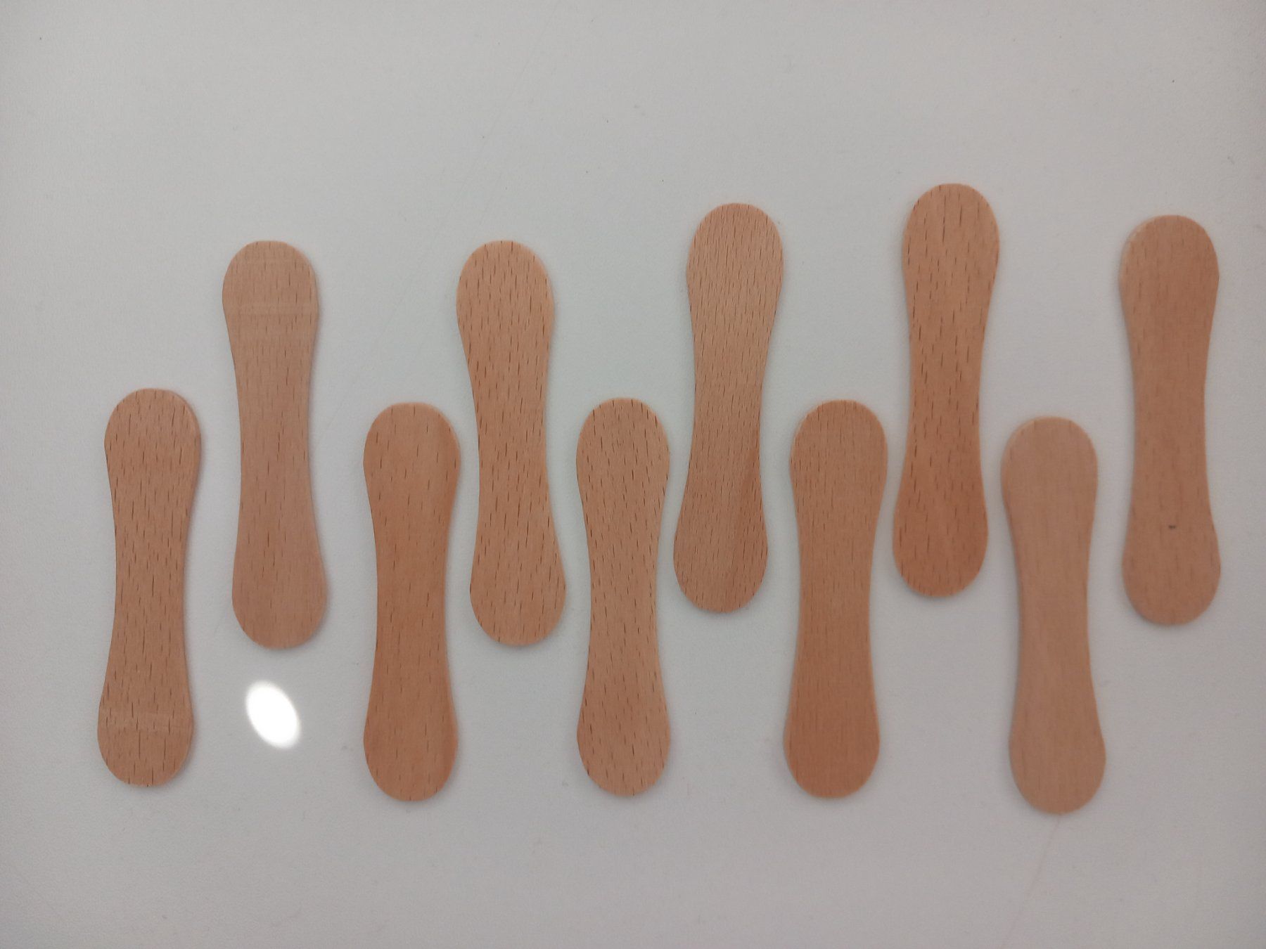 Cuillères: 10 Holzlöffel, Holzspatel, Holzstäbchen – Neuf avec emballage d'origine à Oensingen par Wabuoe 1
