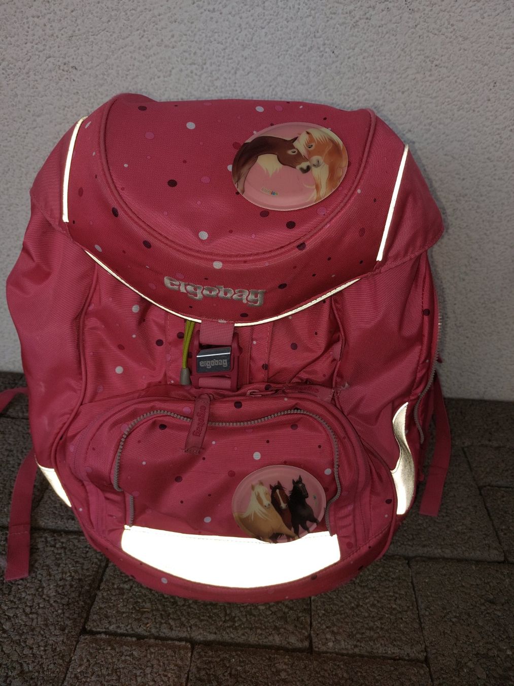 Ergobag Kindertaschen: Schulranzen Ergobag mit Pferdemotiv – Gebraucht aus Oberlunkhofen von Wuschel_26