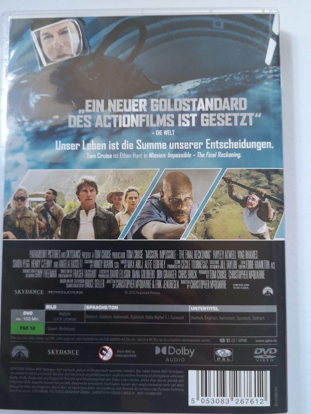 Tutti i DVDs: Mission Impossible: The Final Reckoning - Top Zustand! – Usato da Tann venduto da Veebee6 1