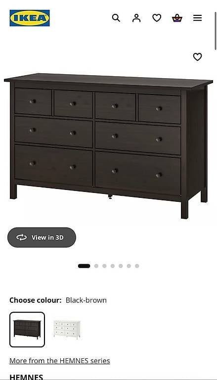Cassettiere: Cassettiera Hermnes ikea  – Usato da Tenero venduto da GiuseppeStancanelli