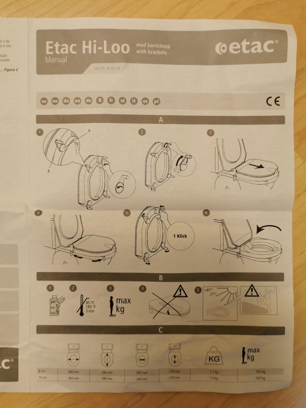 WC: Toilettensitzerhöhung 6 cm – Nuovo e nell'imballaggio originale da Port venduto da Doppelmond 5