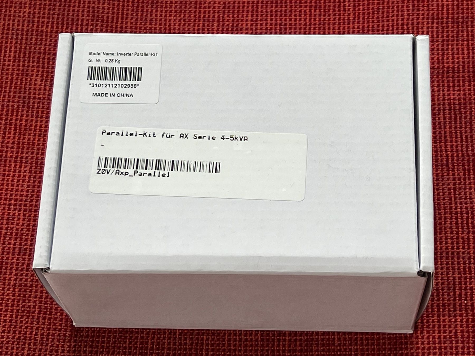 Laufwerke & Adapter: Parallel-Kit für AX-Wechselrichter 4-5kVA – Neu und originalverpackt aus Burgdorf von 9500 4