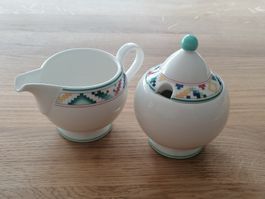 Villeroy & Boch - Zuckerdose & Milchkännchen - Indian Look