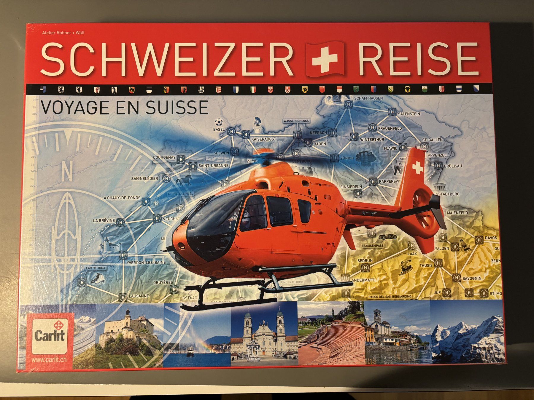 Carlit Giochi: Schweizer Reise von Carlit 2013 – Nuovo e nell'imballaggio originale da Kloten venduto da LorenzK02