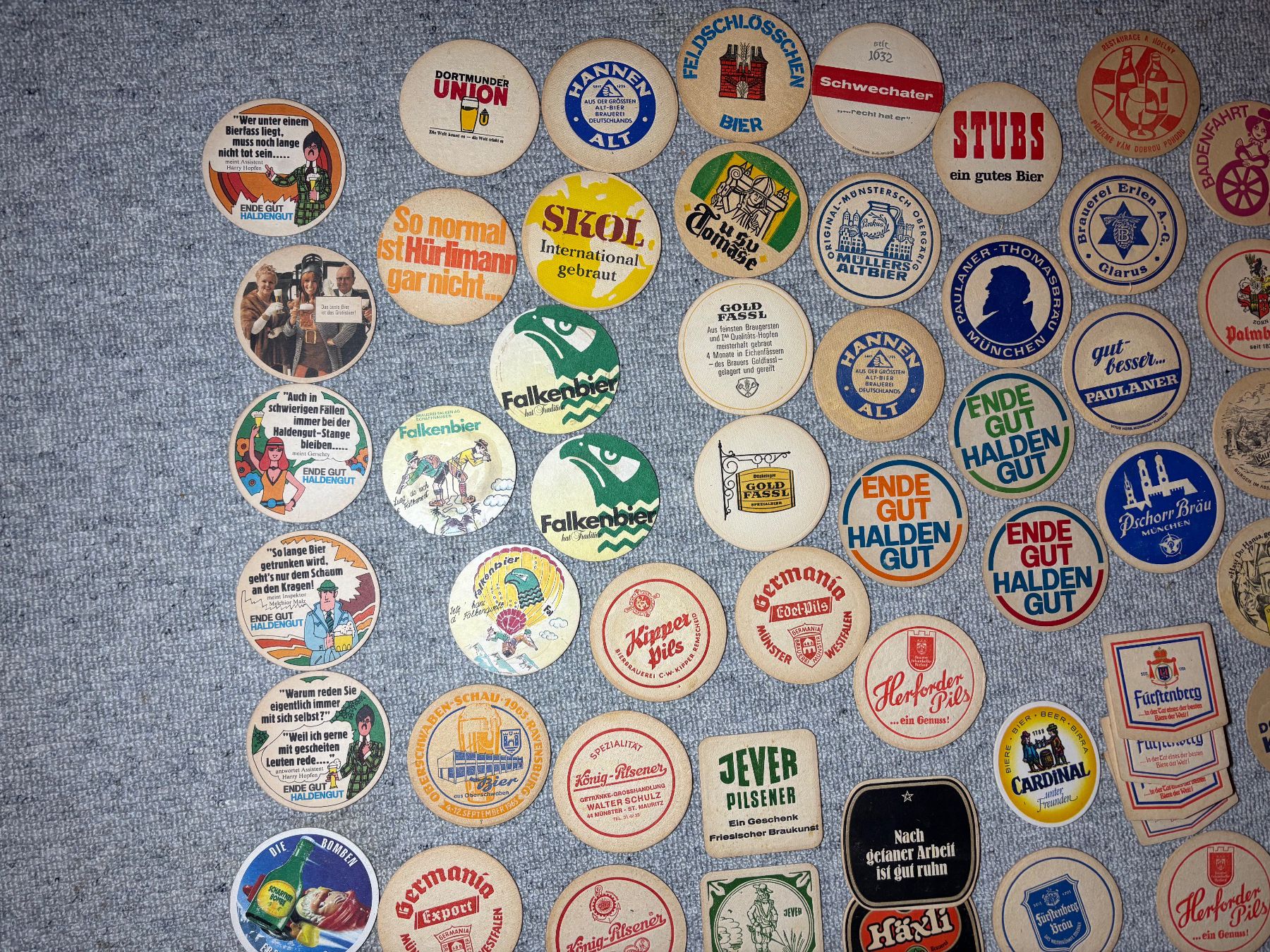 Sottobicchieri: Sammlung Bierdeckel vintage ca. 140 Stück – Usato da Hinwil venduto da DaniBachman 1